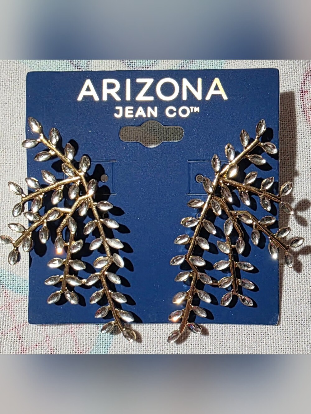 Leaf Vine Drop Earrings